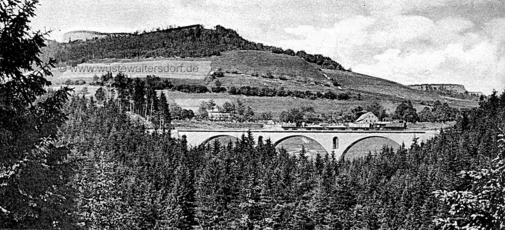 Vlak na viaduktu